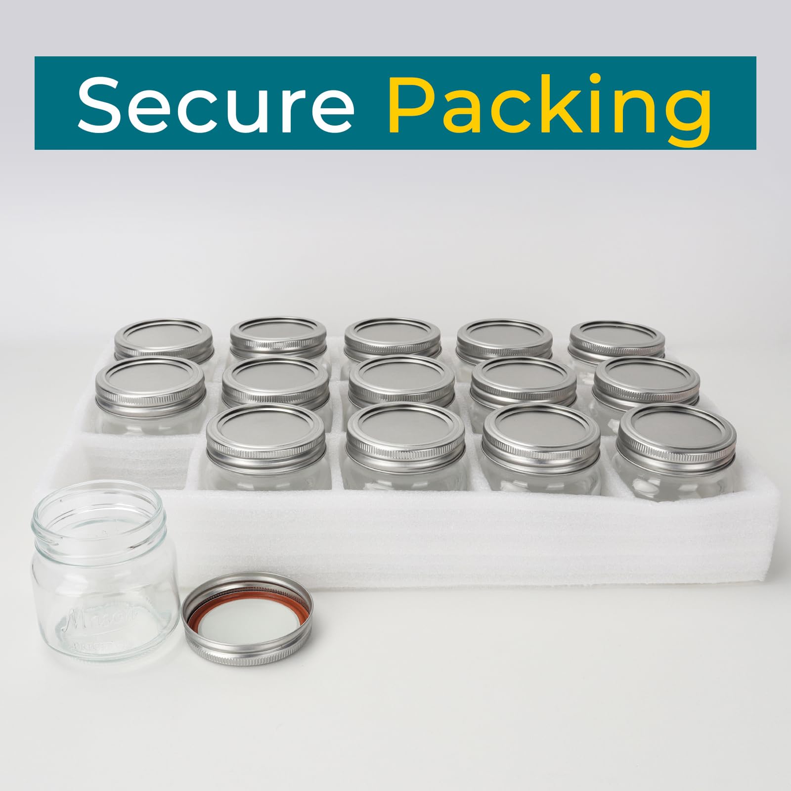 CycleMore lead-free and BPA-free jar for safe storage