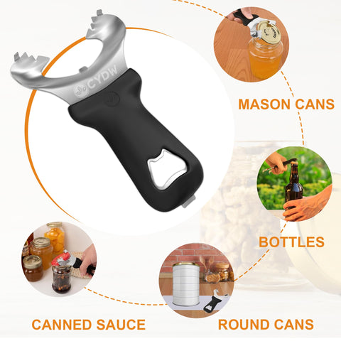 CYDW bottle and tumbler lids open with a gentle twist.