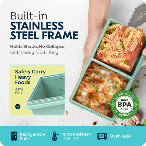 CyhHave silicone freezer tray is dishwasher safe for effortless cleanup