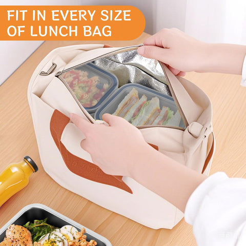 Cykorxicc freezer friendly design preserves freshness for meal prep and leftovers.