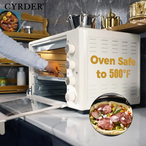 Cyrder tempered-glass-lids-for-pans demonstrates easy monitoring and precise simmering.