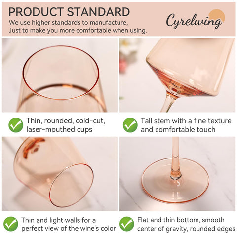 Cyrelwing 18oz large-capacity glass ideal for generous pours and lasting wine enjoyment.