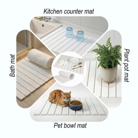 CYROXIS Stone Drying Mat offers a sustainable alternative to towels.