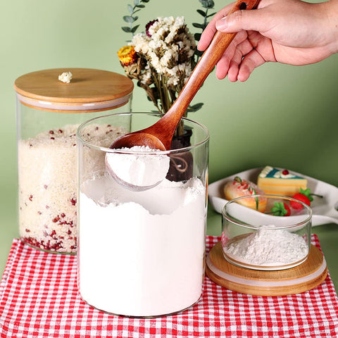CZFWin pantry-friendly jar enhances kitchen organization with a stylish clear view.