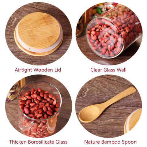 CZFWin yogurt jar with spoon for convenient, portion-controlled snacks