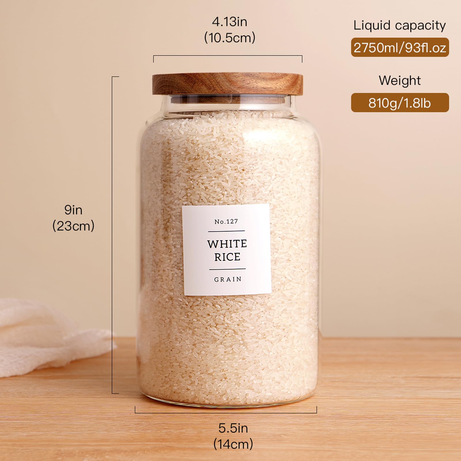CZHQSMZ borosilicate glass for heat and cold resistance in the kitchen.