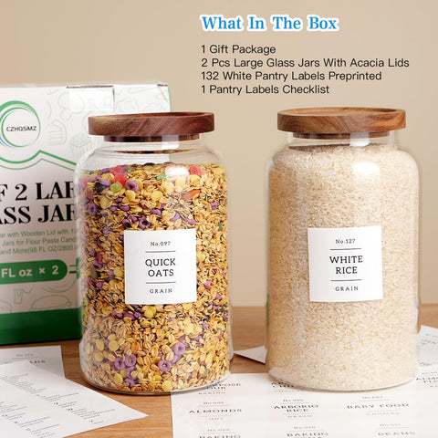 CZHQSMZ jars are dishwasher-safe after removing lids for easy cleaning.