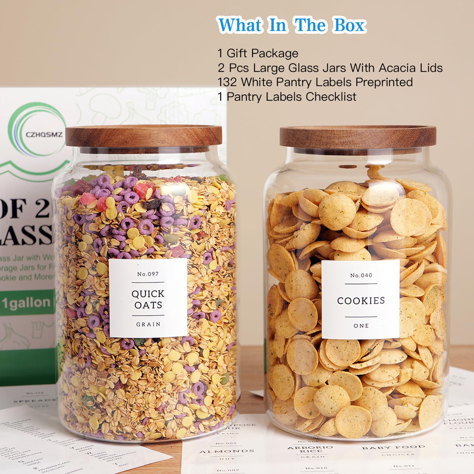 CZHQSMZ jars are dishwasher safe without lids