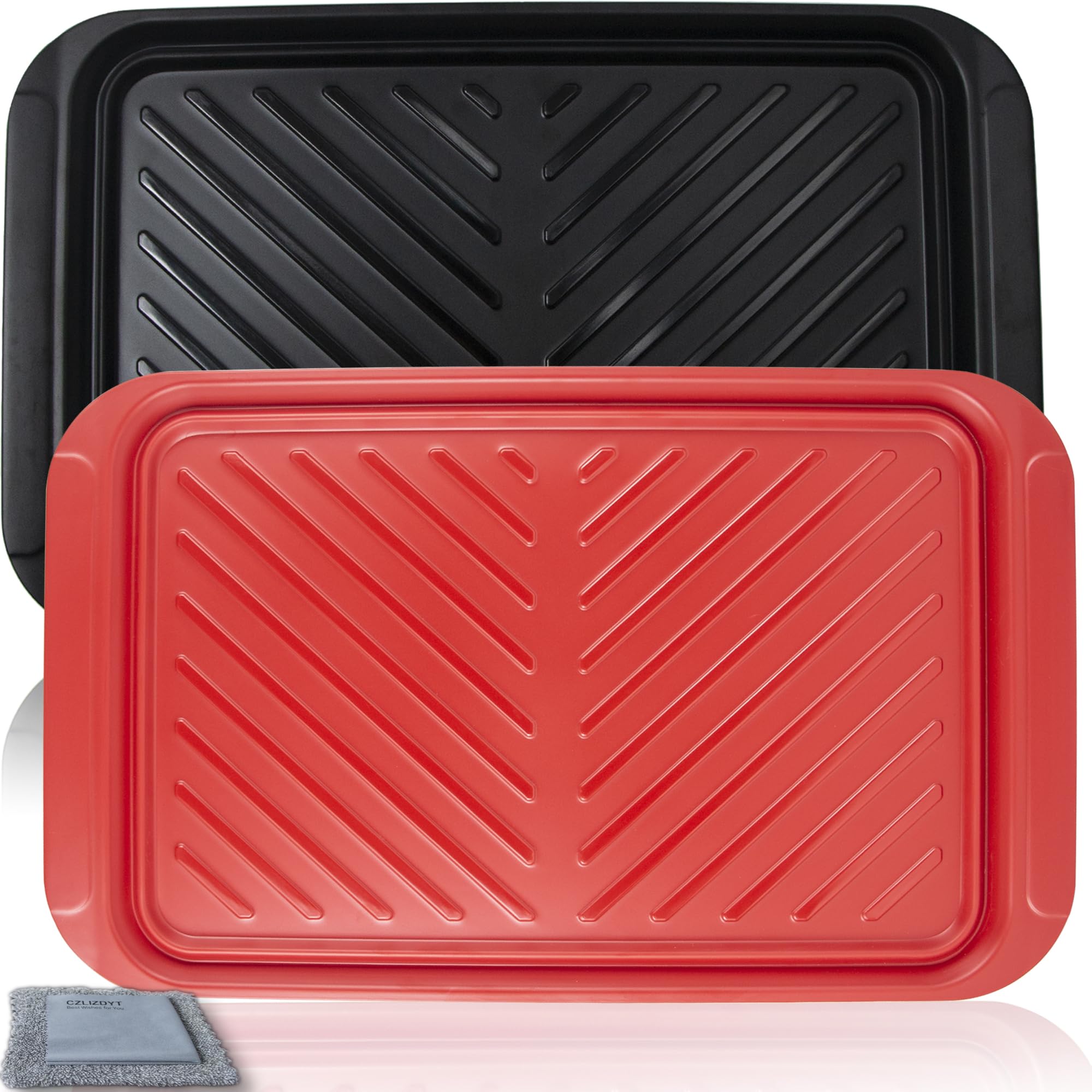 Czlizdyt grilling tray for raw meat prep with safe transport to grill