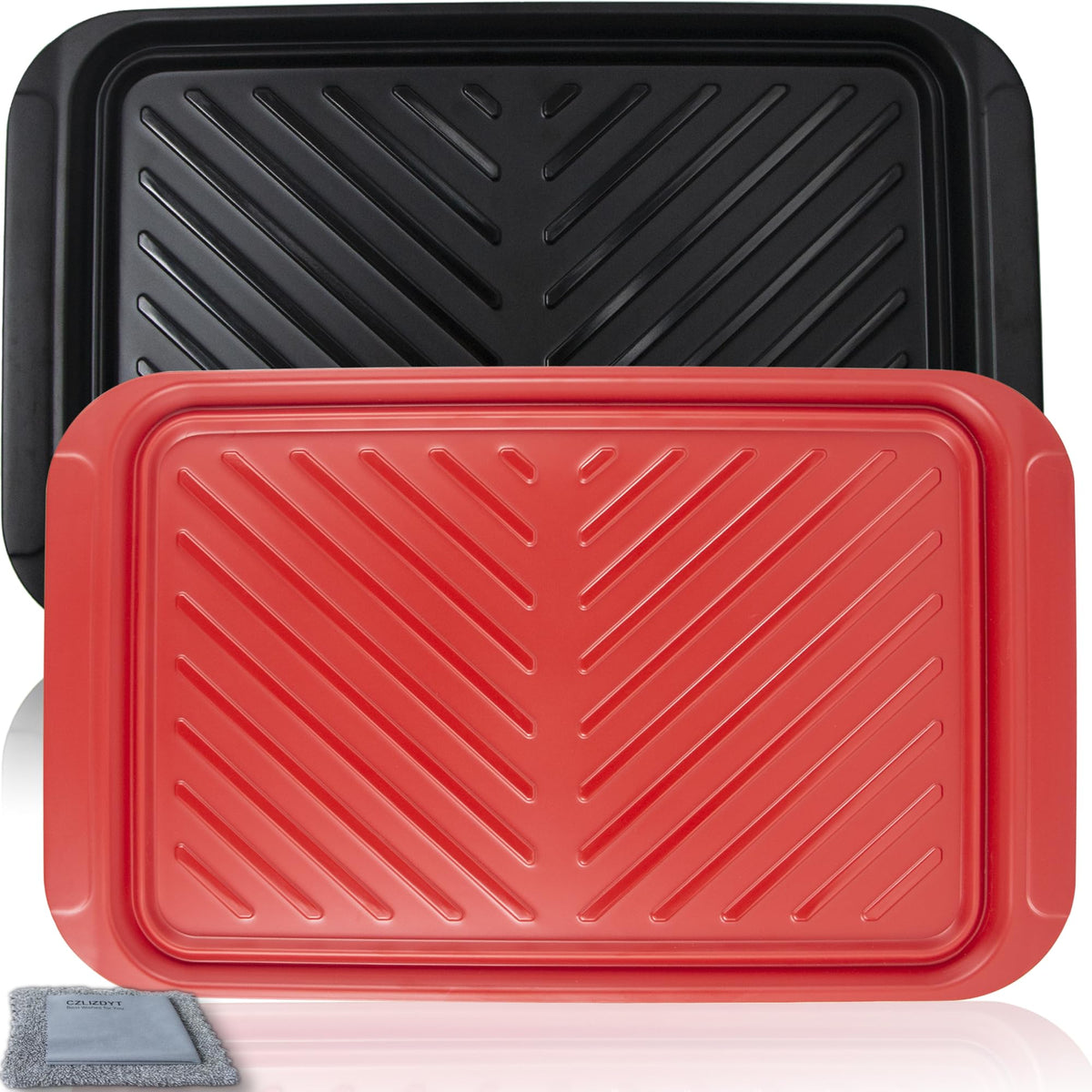 Czlizdyt grilling tray for raw meat prep with safe transport to grill