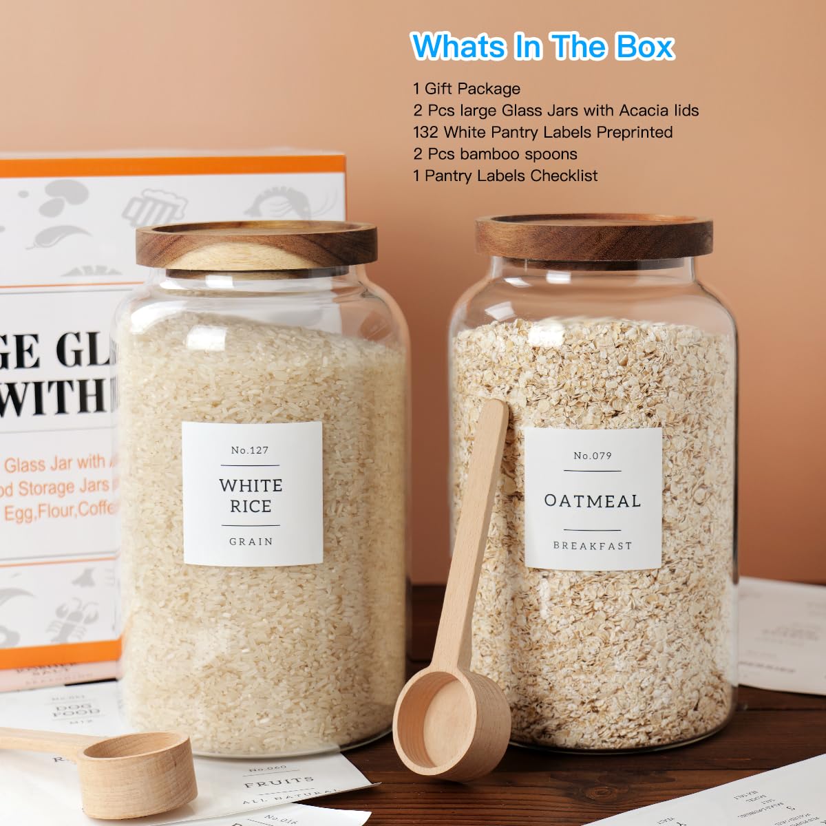 CZSZYGHBAO label and spoon included for hygienic measuring