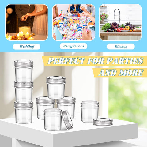 CZWESTC travel-friendly mini jars fit backpacks securely