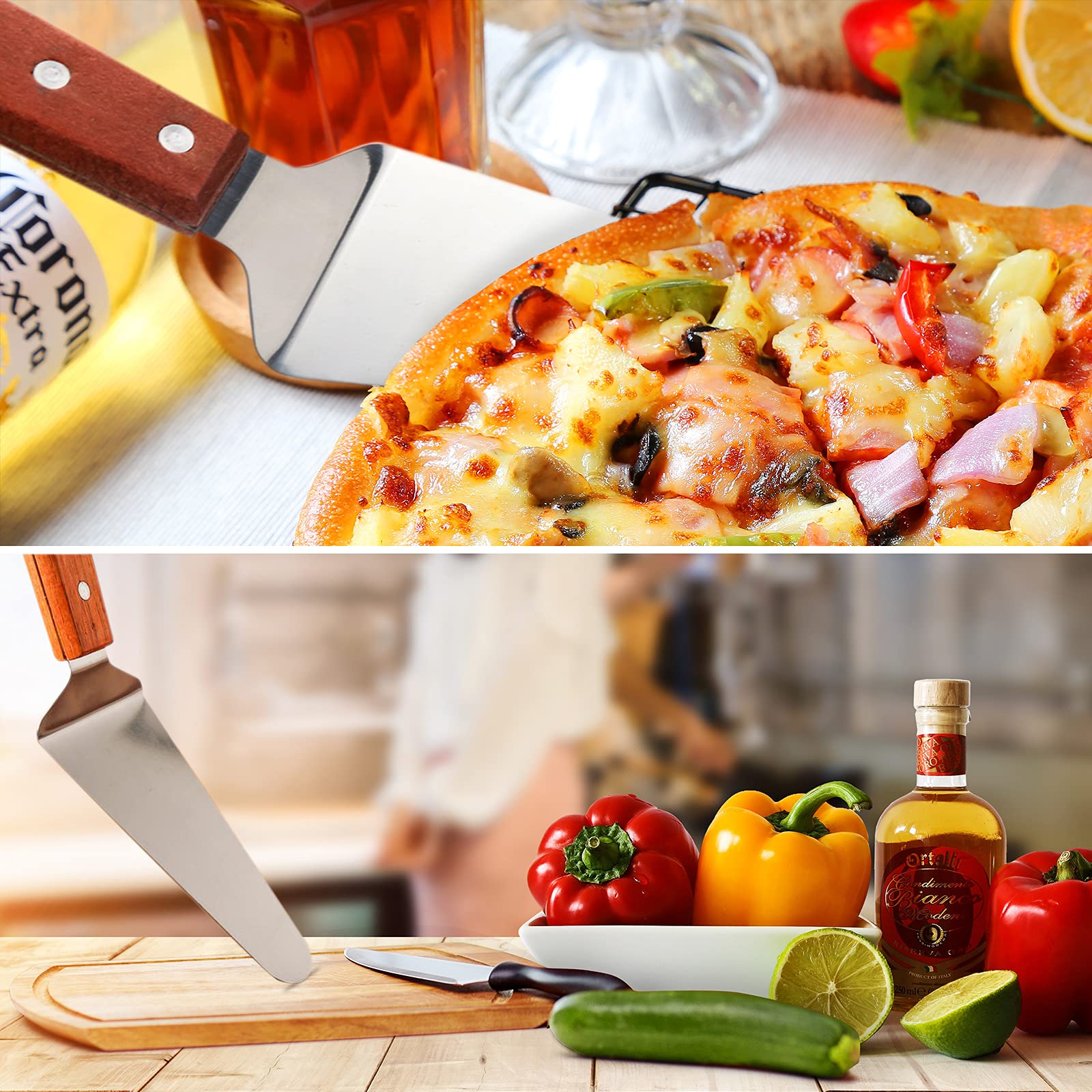 Ideal for home kitchens, cafes, and catering events when serving slices