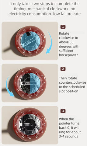 CZXLXBHY compact cream timer adds vintage charm to any kitchen