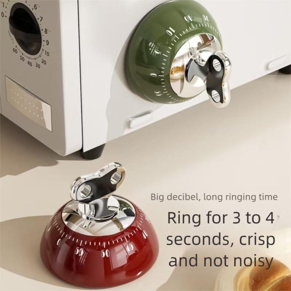 CZXLXBHY wind-up mechanical timer provides precise alarm without batteries
