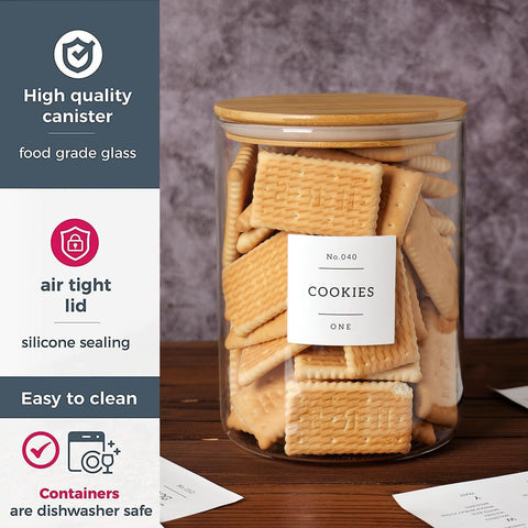 CZZGSM dishwasher-safe glass storage simplifies cleanup after cooking and baking.
