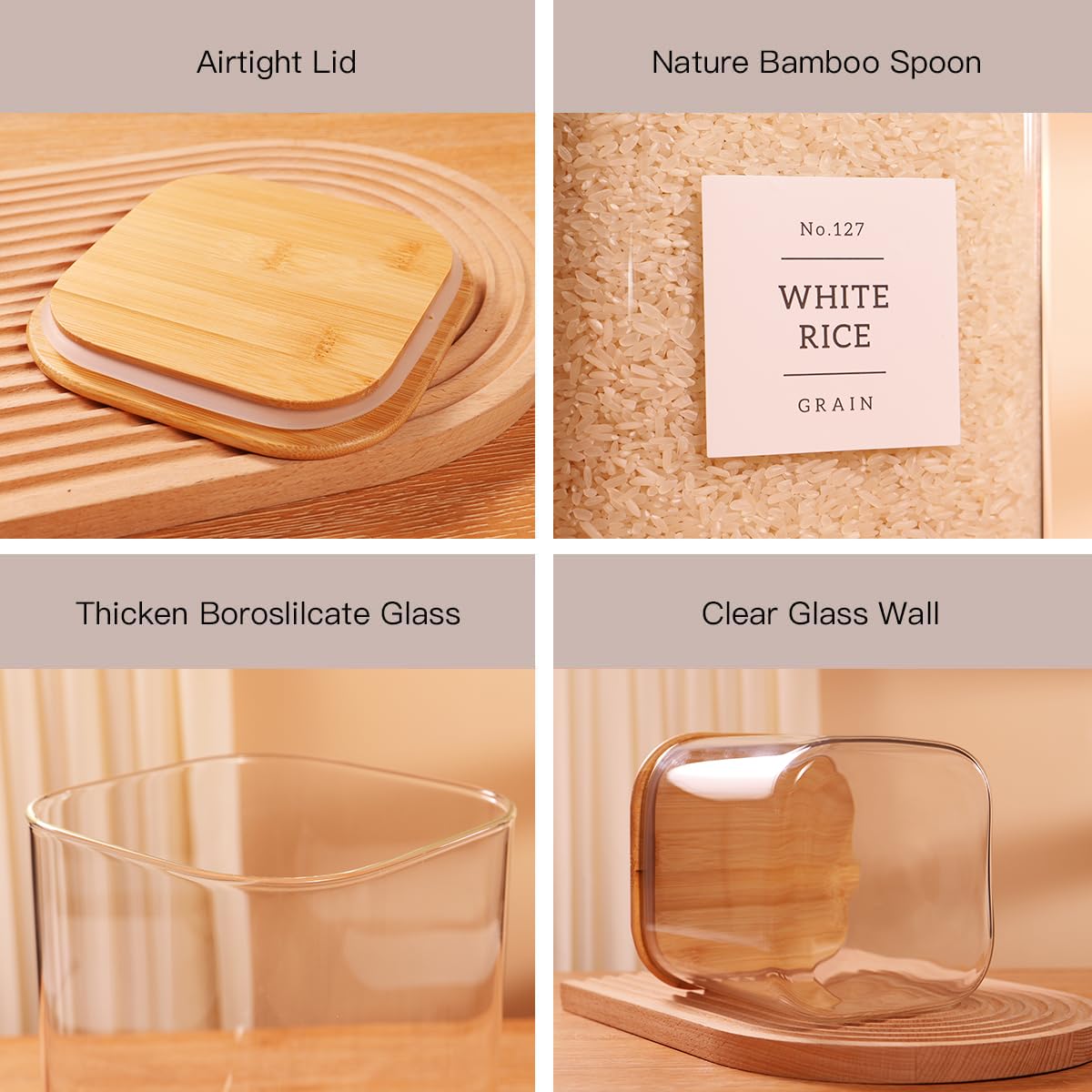 CZZGSM 132 pantry labels organize your jars with clear, easy-to-read markings.