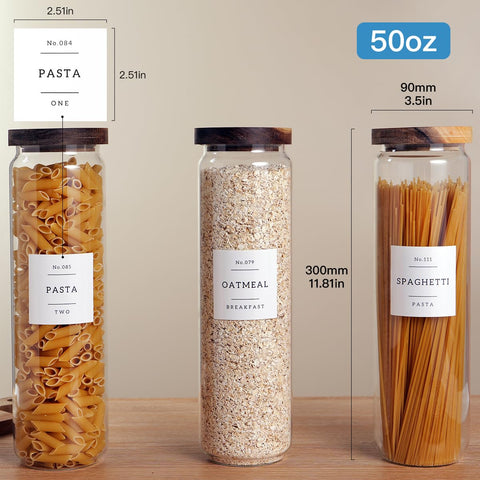 CZZGSM pasta container on kitchen counter for easy meal prep.