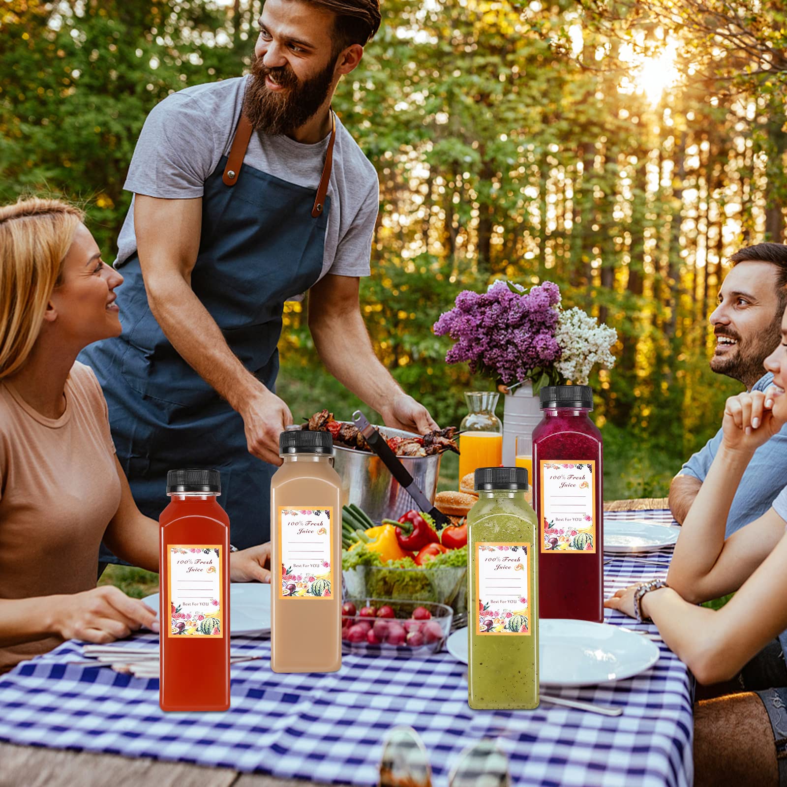 Dabacc compact, stackable design saves fridge and shelf space