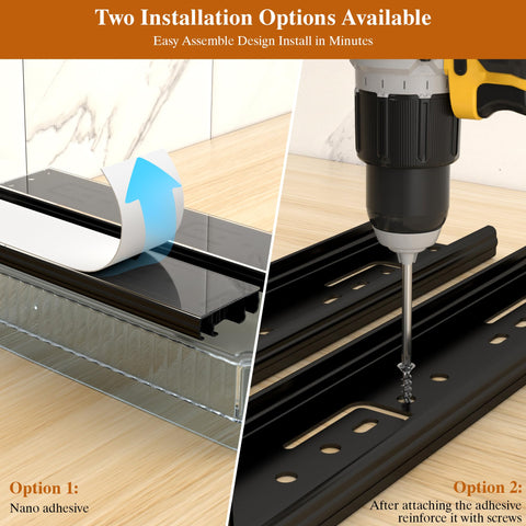 DABIGE two-tier spice rack extended view for extra storage