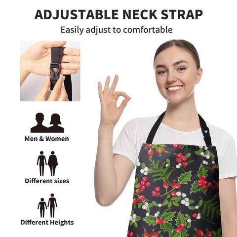 Dacawin Christmas apron a gift-ready package for bakers and grill lovers.