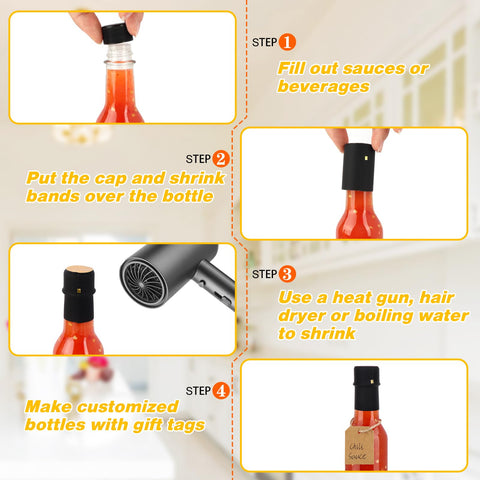DADILL bottle brush for easy inside cleaning between uses.