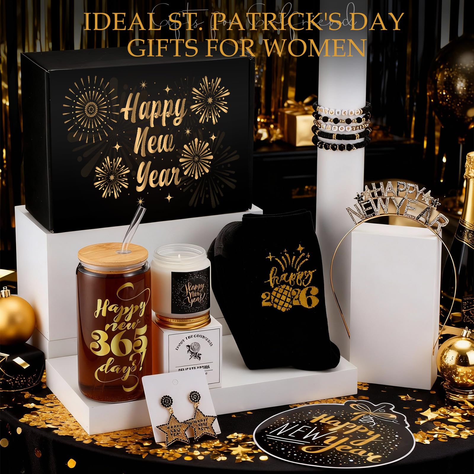 Daifunli New Year stocking as a festive gift accent