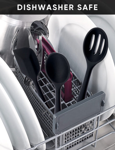 DAILY KISN dishwasher-safe utensils for easy cleaning after meals