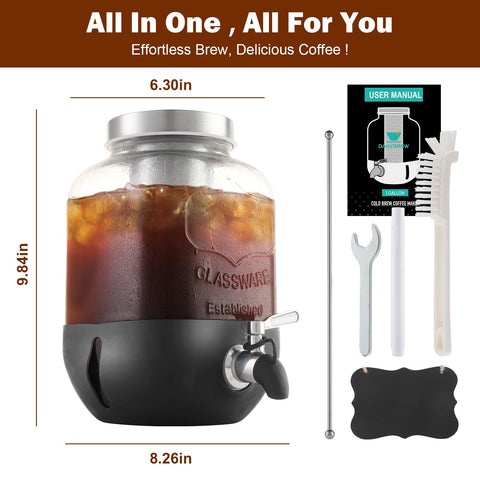 Dailybrew BPA-free lid keeps flavors fresh and easy to twist on.