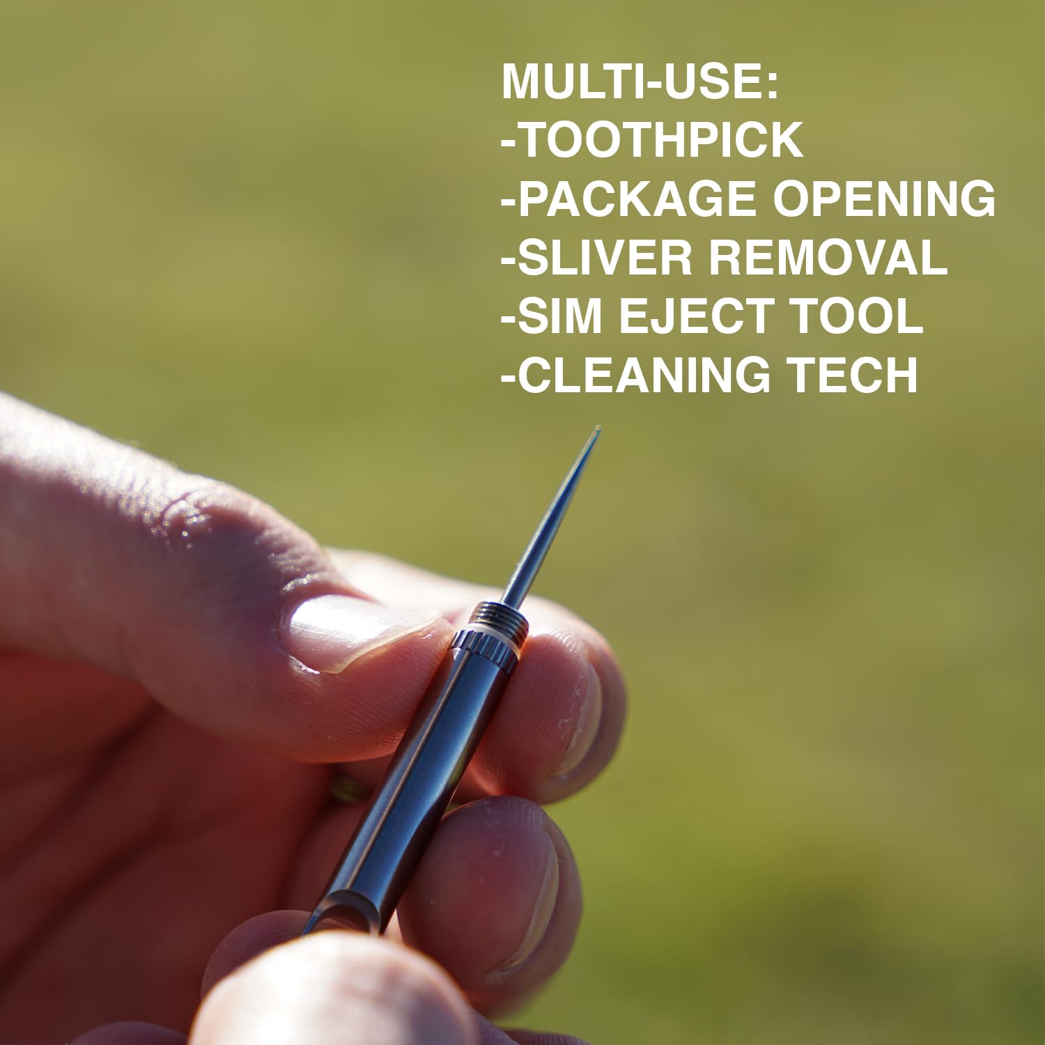 DAILYCARRYCO TiPick travel-ready setup shows convenient access on the road.