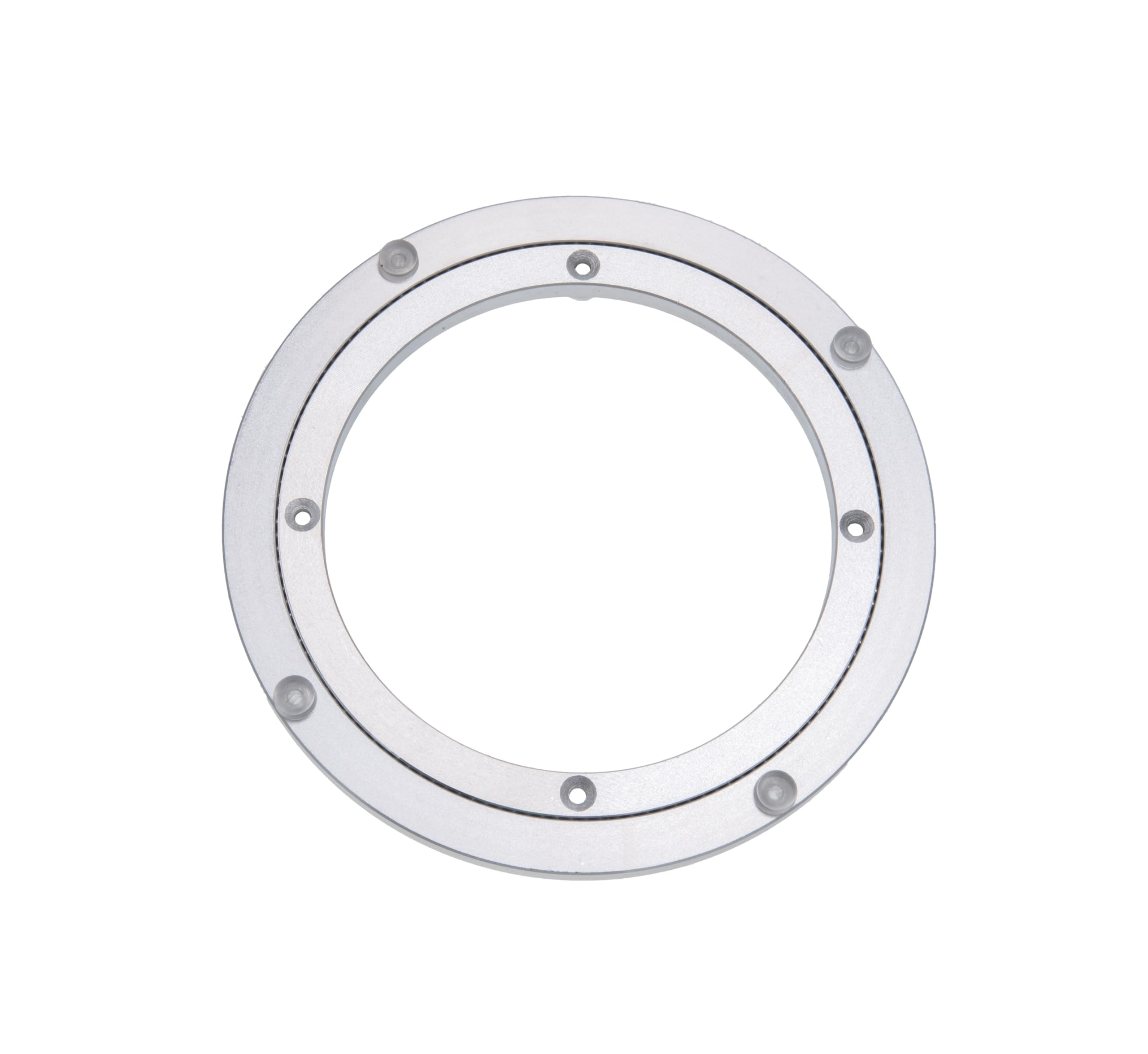 Dailydanny aluminum lazy susan 8-inch turntable for stable dining service.