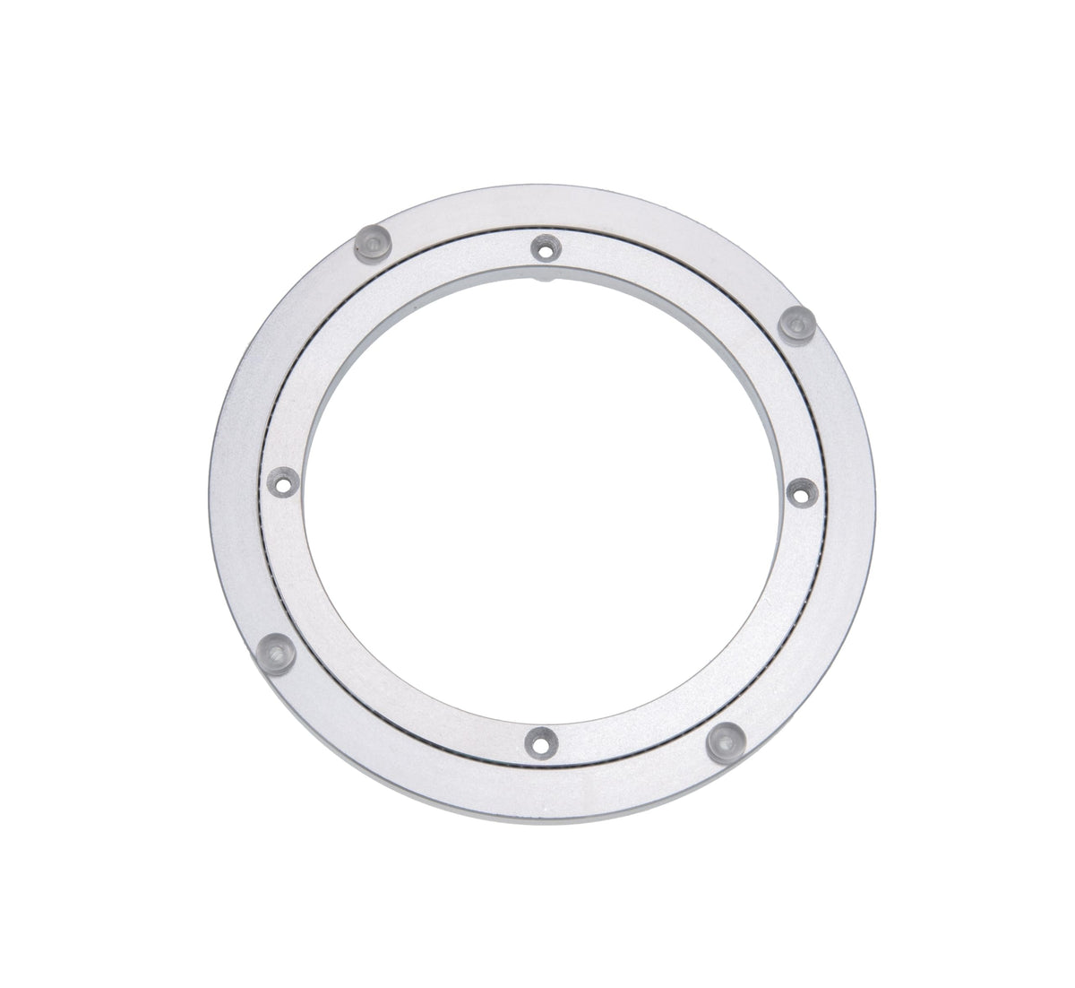 Dailydanny aluminum lazy susan 8-inch turntable for stable dining service.