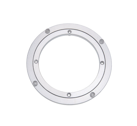 Dailydanny aluminum lazy susan 8-inch turntable for stable dining service.