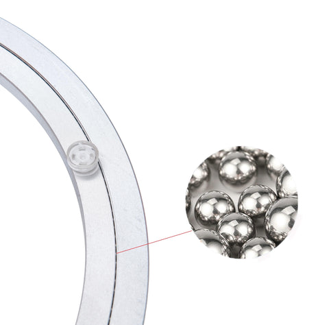 Dailydanny lazy susan assembly view showing smooth rotating bearing.
