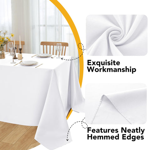 Dailyset machine-washable tablecloth ready for reuse