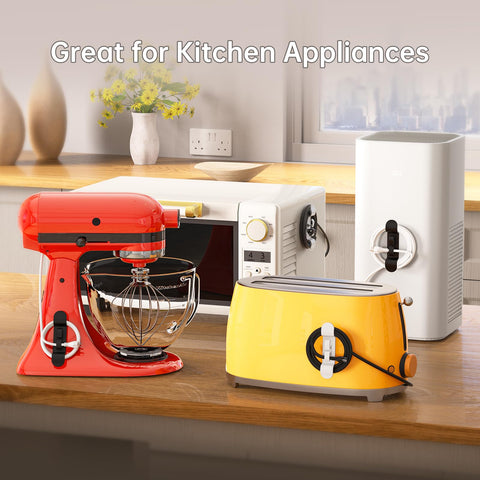 Daisyhome color options show black and white to fit various appliances.