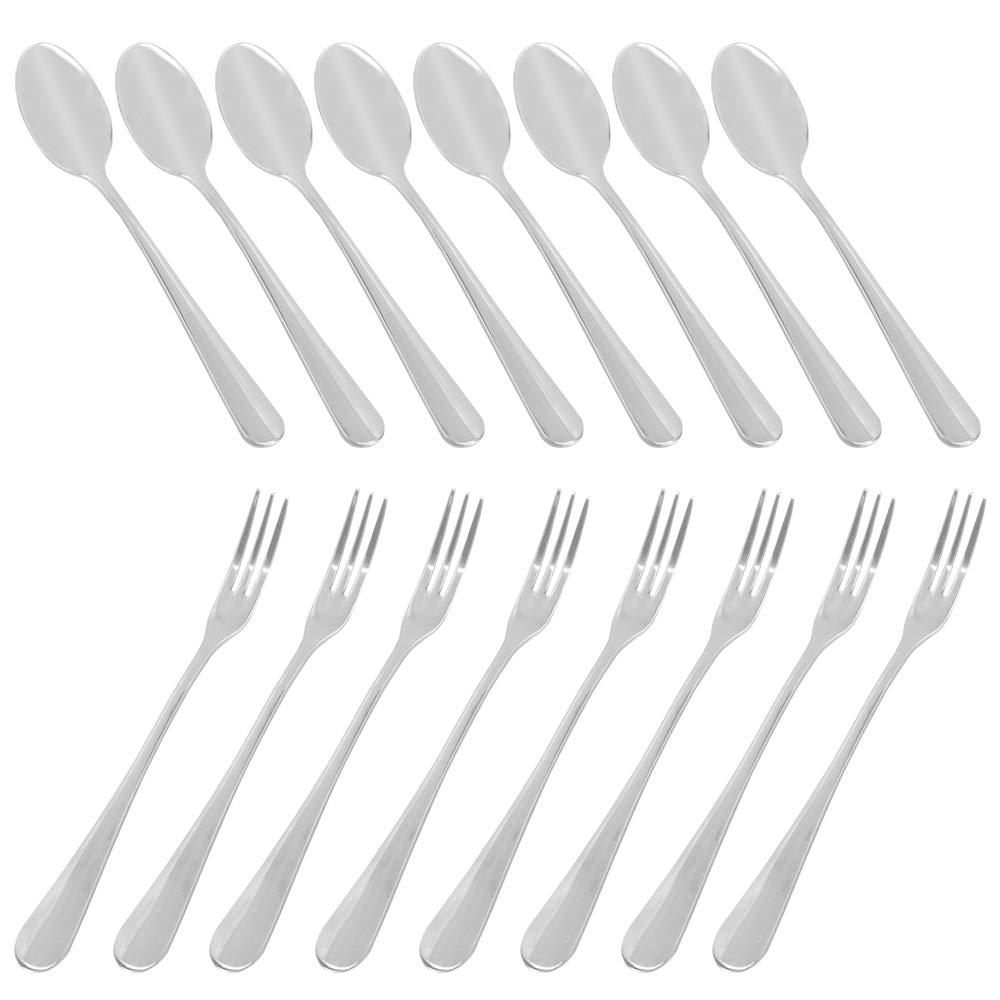 DaKuan demitasse spoon 4in for espresso shots and dessert serving.