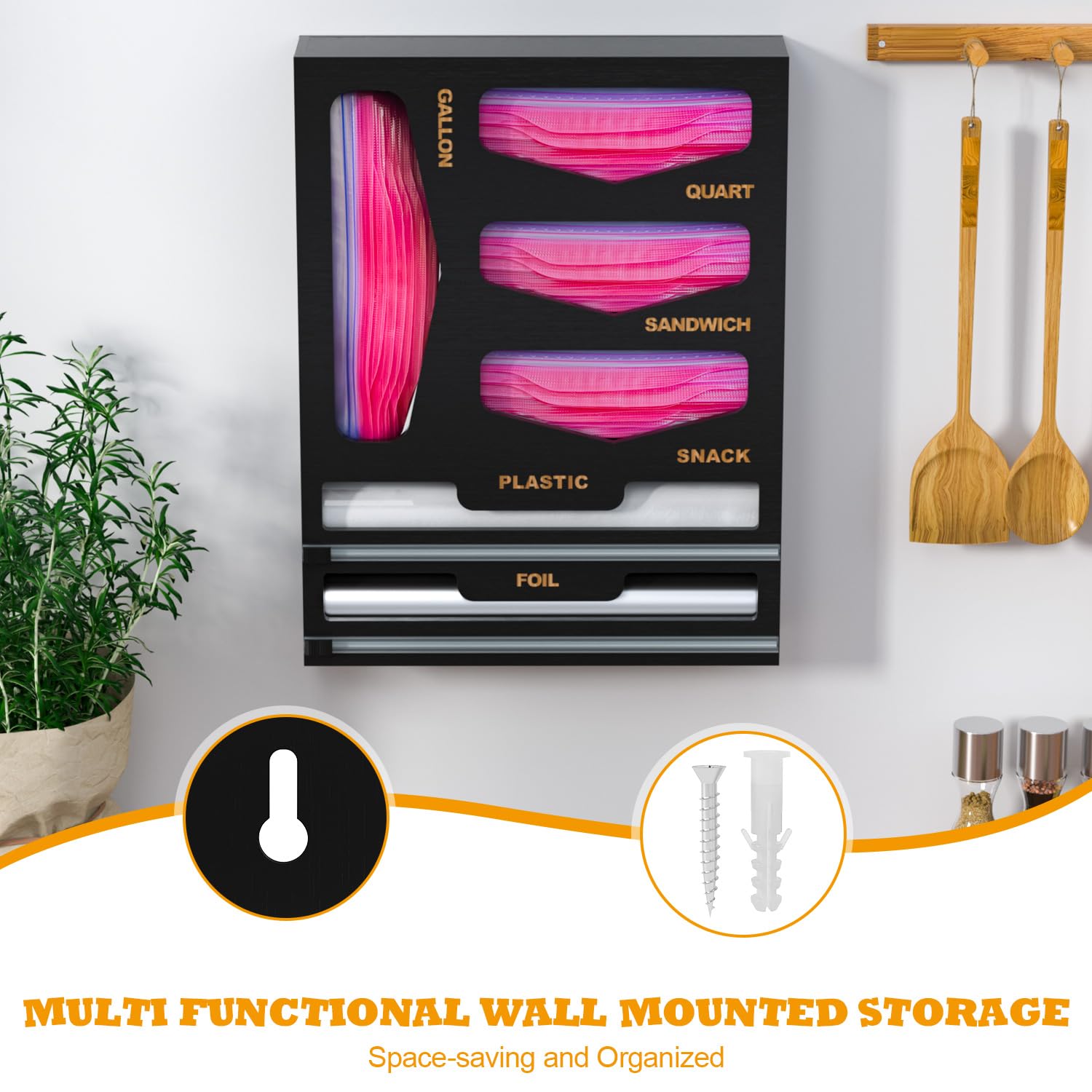 DALSHABET bamboo base with non-slip pads prevents drawer movement.
