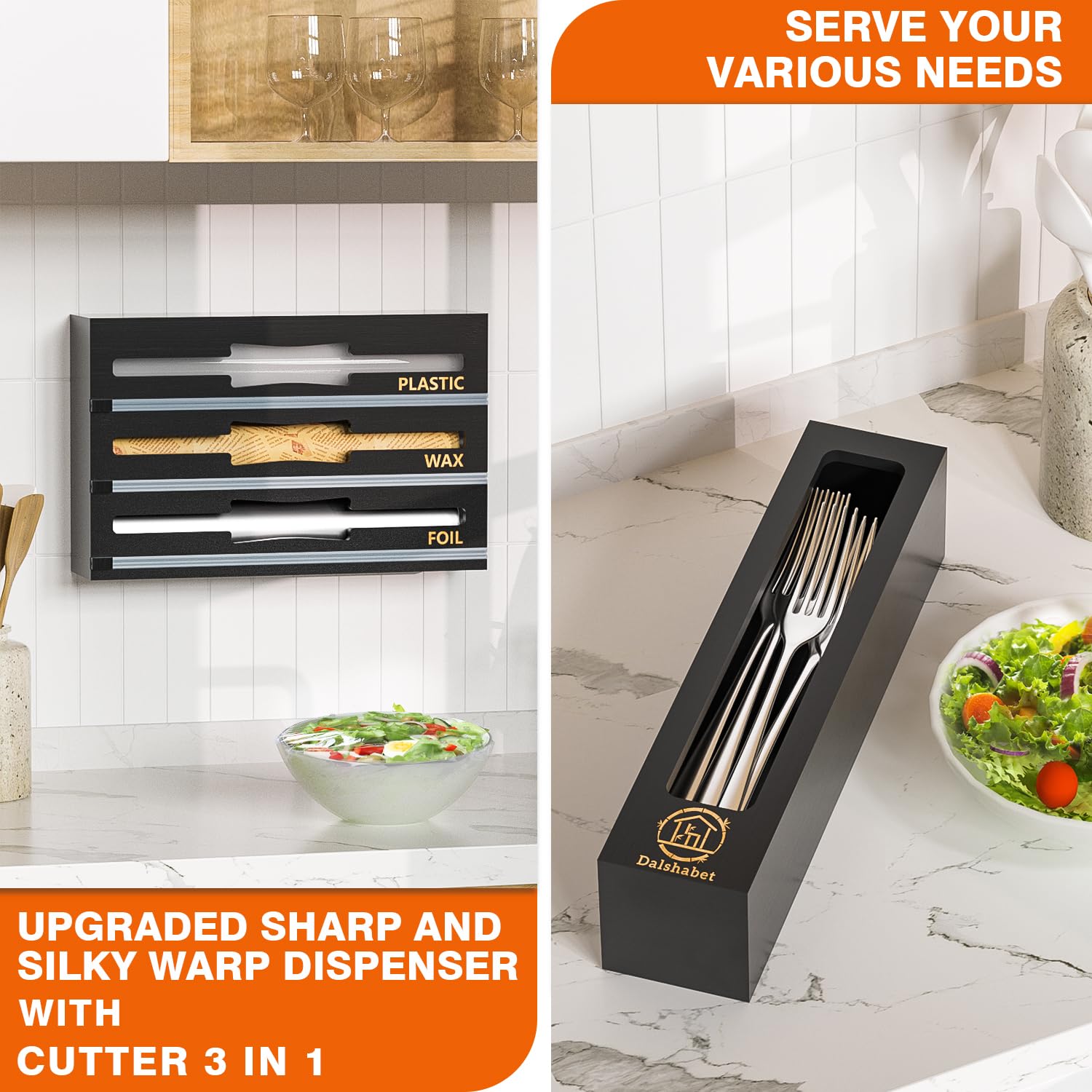 DALSHABET gift-ready kitchen organization set ideal for housewarmings and new kitchens.