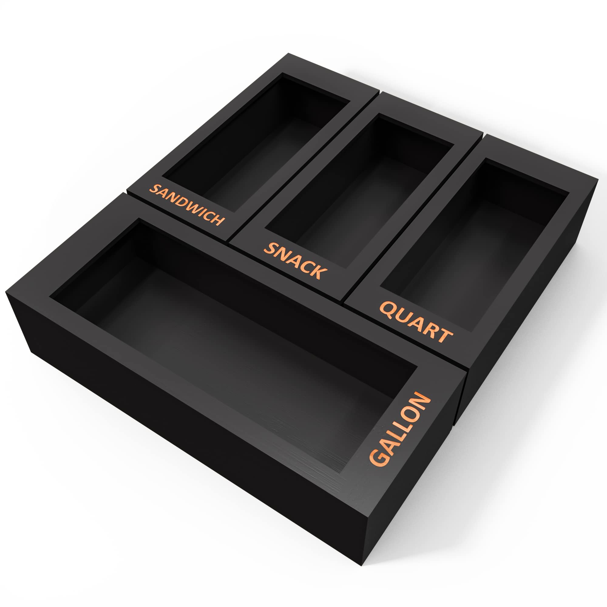 DALSHABET bamboo bag organizer in a drawer for tidy storage.