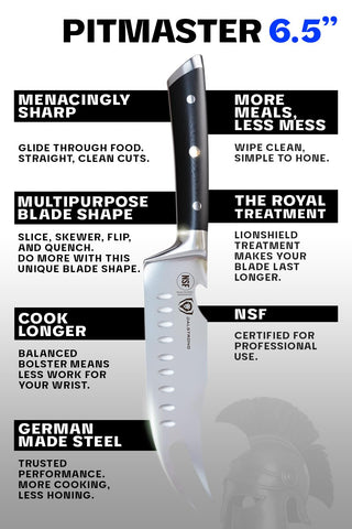 Dalstrong brand logo highlighting craftsmanship and trusted kitchen performance.