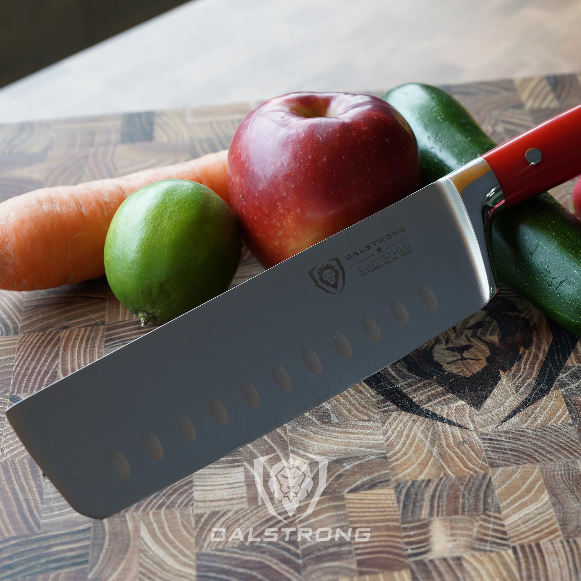 Dalstrong Nakiri with sheath for safe storage