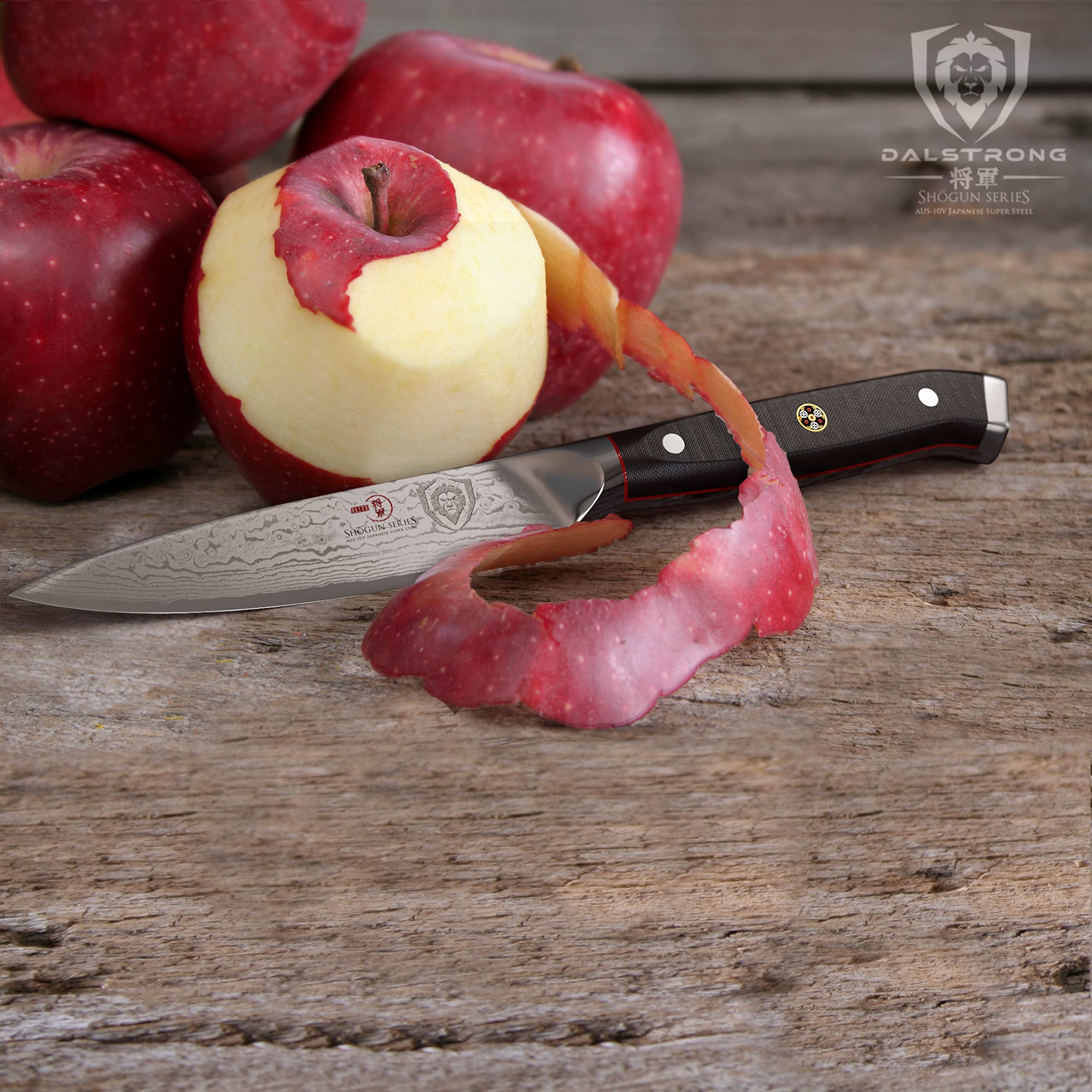 Dalstrong paring knife ideal for vegetables and fruits in tight kitchen tasks