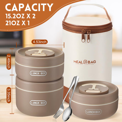 Dandat 15.2oz bento box close-up highlighting compact 450ml capacity