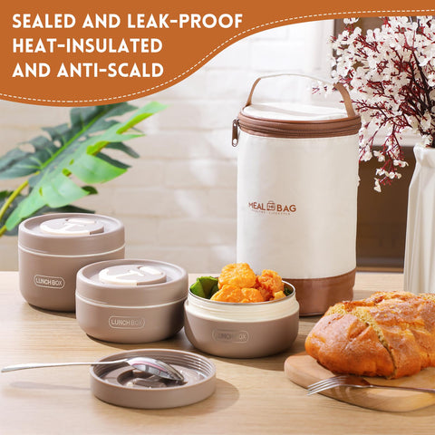 Dandat stainless steel fork included for versatile dining