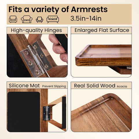 Danfoxer tray surface is easy to wipe for quick upkeep