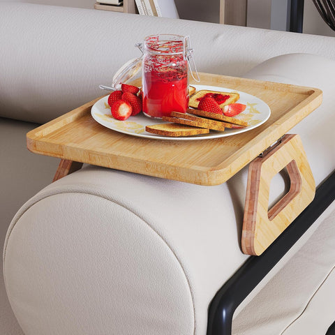 Danfoxer Arm Tray non-slip pad design prevents tipping during use