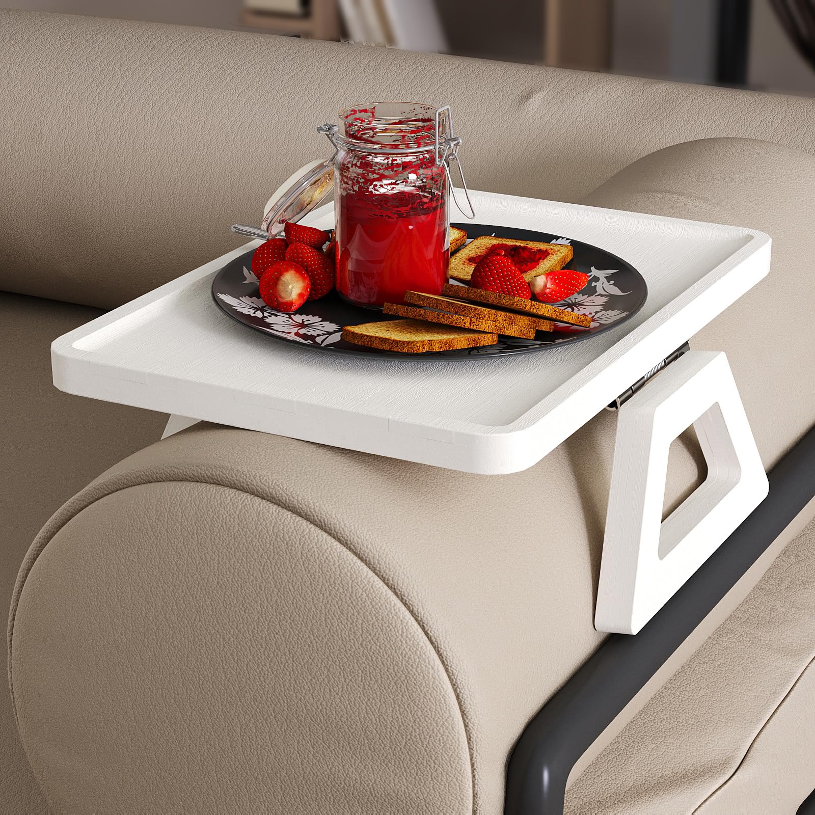 Danfoxer no-install tray is easy to wipe clean after use.