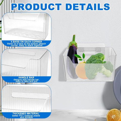 DANHMAO adhesive hanging bin for bathroom keeps essentials within reach