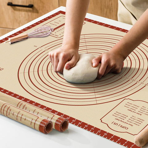 DANIA & DEAN silicone baking mat 28x20, flat lay, nonstick surface for easy release